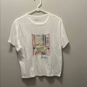 Abercrombie & Fitch Soft White Cotton Tee